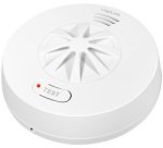 Détecteur de chaleur, alarme: env. 85 dB, blanc