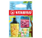 Surligneur BOSS MINI Animal Vibes, étui carton de 5