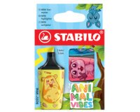 Surligneur BOSS MINI Animal Vibes, étui carton de 5