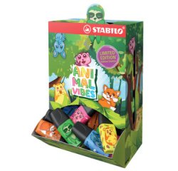 Markeerstift BOSS MINI Animal Vibes, display van 50