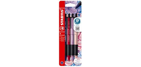 Balpen pointball NatureCOLORS, set van 4