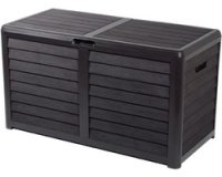 Coffre de jardin BAYA, 420 L, aspect bois