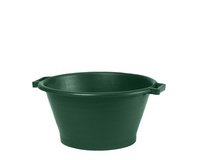 Seau universel, rond, 75 litres, plastique, vert