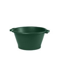 Seau universel, rond, 75 litres, plastique, vert