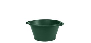 Seau universel, rond, 50 litres, plastique, vert