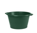 Seau universel, rond, 50 litres, plastique, vert