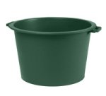 Seau universel, rond, 50 litres, plastique, vert