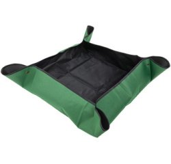 Tapis de rempotage, 660 x 660 mm, vert/noir