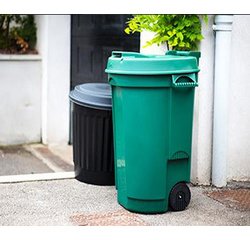 Poubelle, 110 litres, plastique