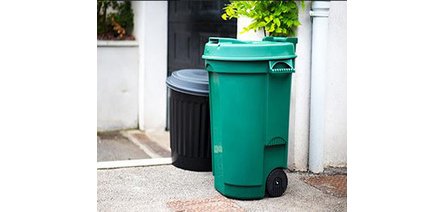 Poubelle, 110 litres, plastique