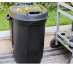 Poubelle, 110 litres, plastique