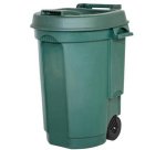 Poubelle, 110 litres, plastique
