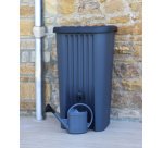 Citerne pour eau de pluie RECUP DECO, 150 L, anthracite