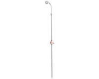 Douche de jardin avec piquet, 1.750 - 2.300 mm