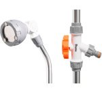 Douche de jardin avec piquet, 1.750 - 2.300 mm