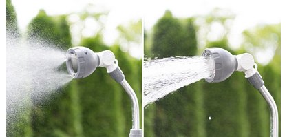 Douche de jardin avec piquet & trépied, 1.750-2.300mm