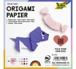 Feuille de papier origami Duo Uni, 80 g/m2, 190x190 mm
