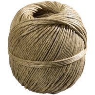 Ficelle d'emballage, en raphia, 20 m, épais