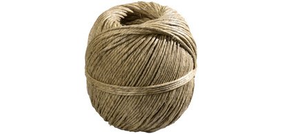 Ficelle d'emballage, en raphia, 20 m, épais