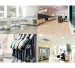 Corbeille à déchets, maille en métal, 60 L, blanc