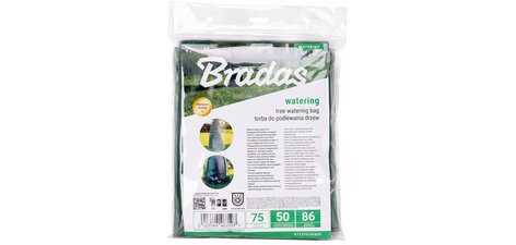 Sac d'arrosage pour arbres, PVC, 75 litres, vert