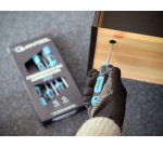 Jeu de tournevis, 6 pièces, noir/bleu