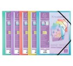 Chemise à élastique Kreacover Pastel, A4, PP