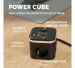 Cube multiprise Power Cube, type E
