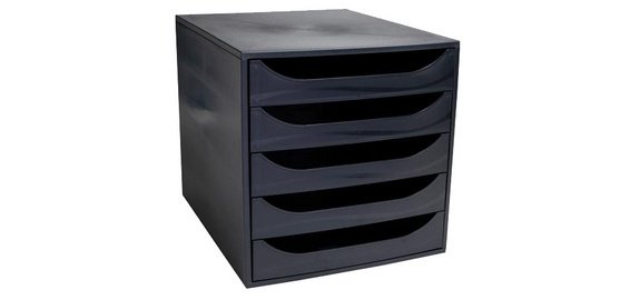 Module de classement ECOBOX, 5 tiroirs