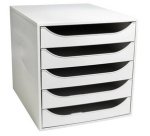 Module de classement ECOBOX, 5 tiroirs