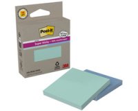 Bloc-notes Super Sticky Recycling Notes, rose/jaune