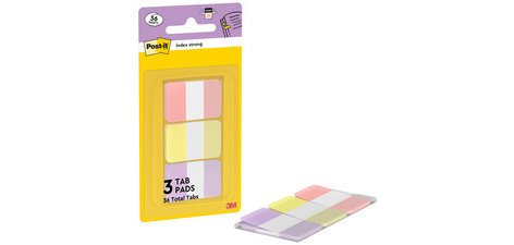 Marque-page rigide, standard, pastel