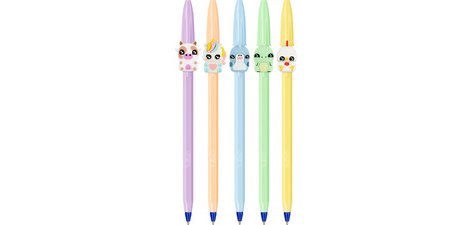 BIC Stylo à bille Cristal Pastel Figurines, carton de 20
