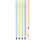 BIC Stylo à bille Cristal Pastel, trait bleu, 20 pièces