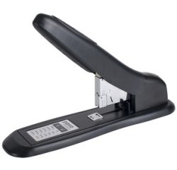 Agrafeuse grande capacité, capacité: 200 feuilles, noir