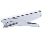 Pince agrafeuse, capacité: 16 feuilles, argent/blanc