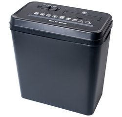 Destructeur de documents Stripcut 12, bandes 6 mm, noir