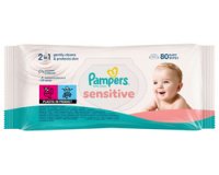 Lingette humide sensitive, pack de voyage