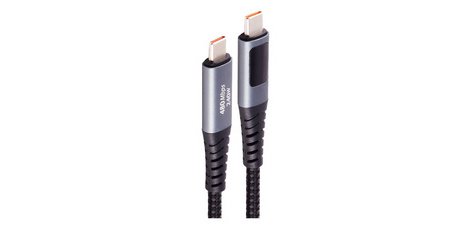Câble données & charge USB-C 2.0, écran, 1,0 m