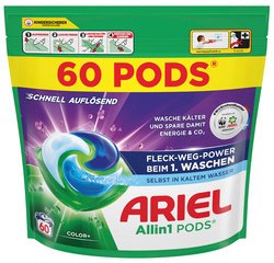 Lessive capsules All-in-1 Color+, 60 lavages