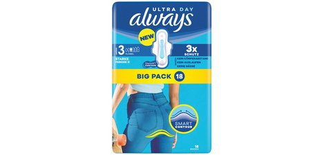 Ultra-Tagsbinde, Lang Plus, BigPack