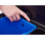 Collecteur à pédale Elite Dual Stream, 60 litres