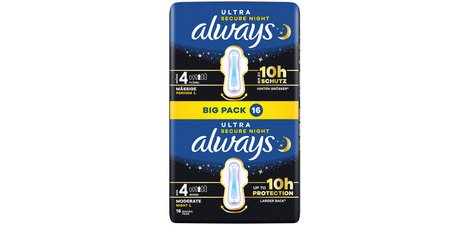 Serviette hygiénique Ultra Day, Secure Night, BigPack