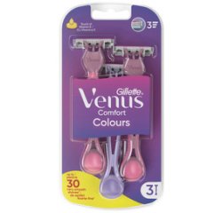 Venus Rasoir jetable Colours, pack de 3