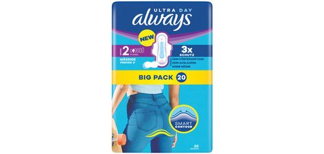 Serviette hygiénique Ultra Day, Long, BigPack