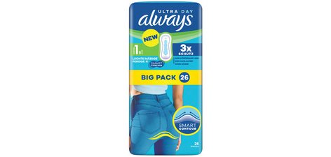 Serviette hygiénique Ultra Day, Normal, BigPack