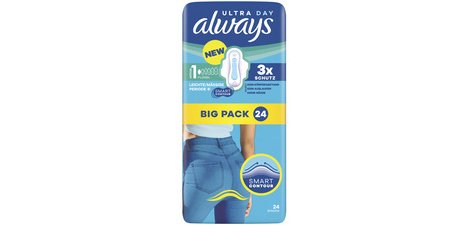 Serviette hygiénique Ultra Day, Normal, BigPack