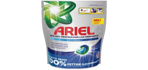 ARIEL PROFESSIONAL Lessive en capsules All-in-1 Universal+