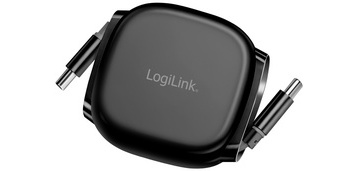 Câble USB 2.0, USB-C - USB-C, rétractable