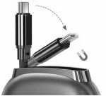 Câble USB 2.0, USB-C - USB-C, rétractable